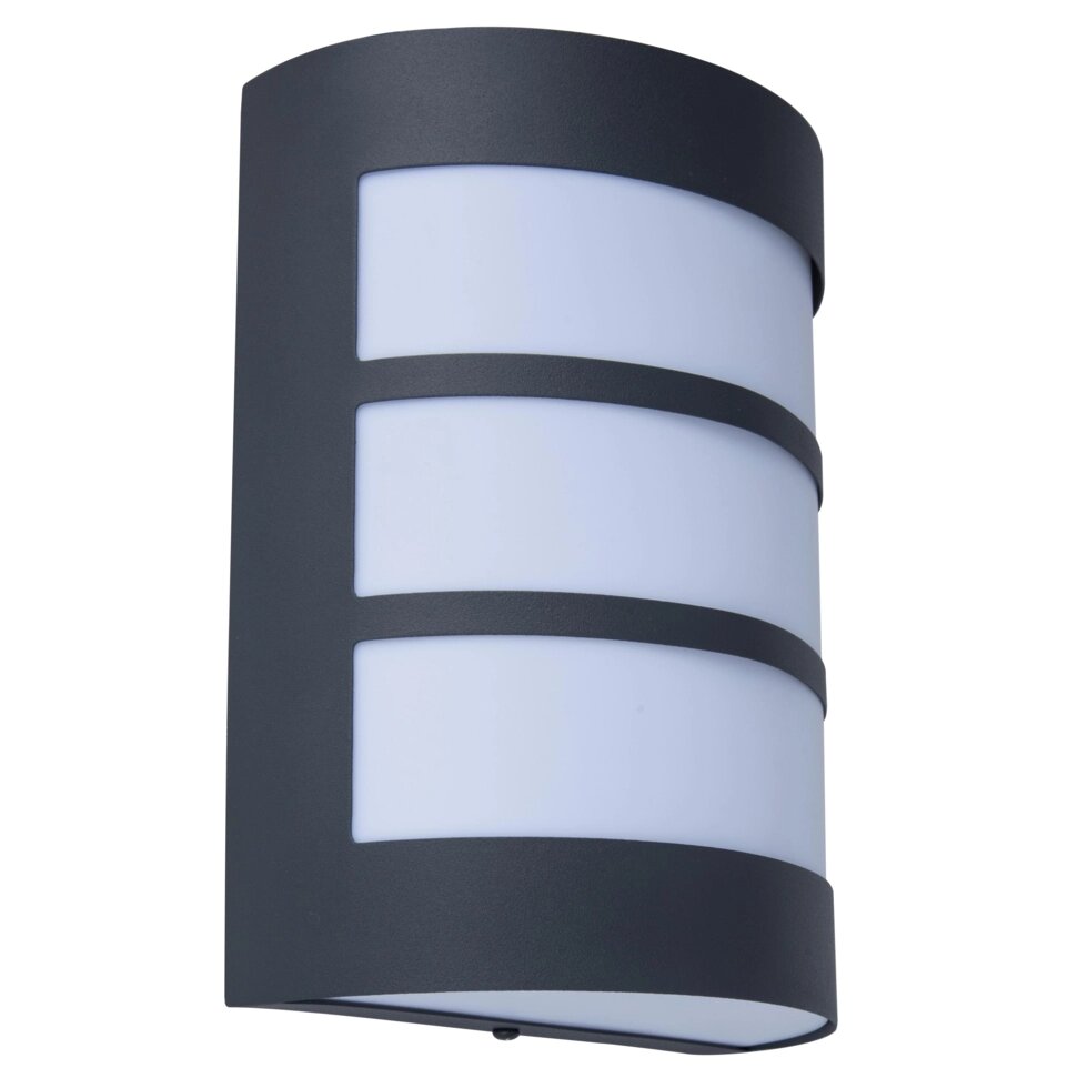 Светильник ЖКХ Inspire Montreal E27 40 Вт IP44 настенный, цвет серый графитовый от компании ИП Фомичев - фото 1