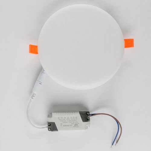 Светодиодный светильник встраиваемый круглыйZFD-16W-RD-4000K