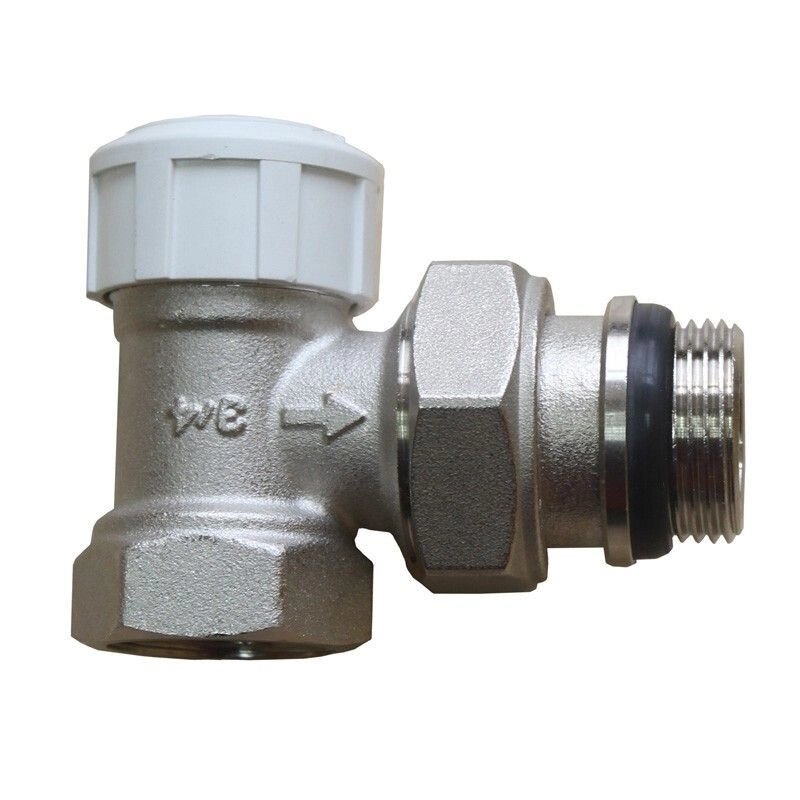 Термостатический клапан для радиатора Heizen, угловой 3/4 от компании ИП Фомичев - фото 1