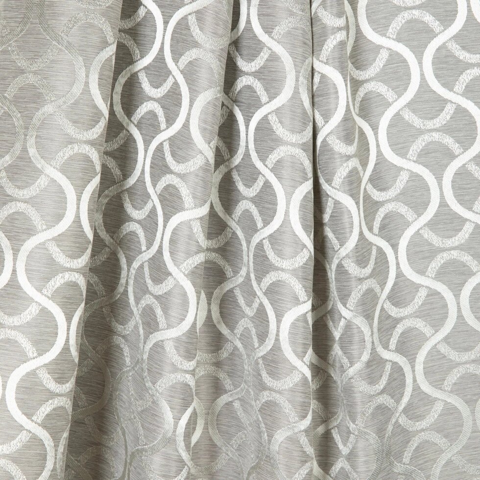 Ткань 1 м/п Цепи 150 см цвет серый от компании ИП Фомичев - фото 1