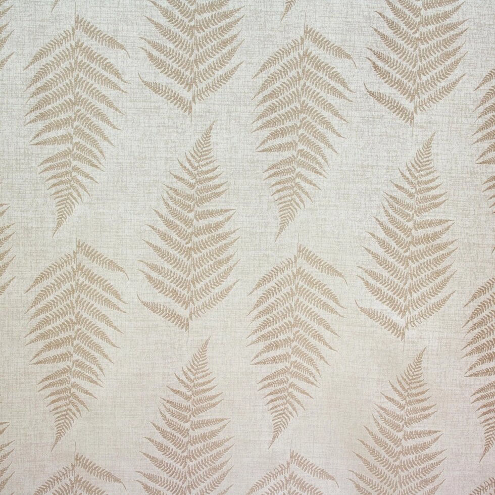 Ткань 1 п/м «Папоротник», жаккард, 300 см, цвет натуральный от компании ИП Фомичев - фото 1