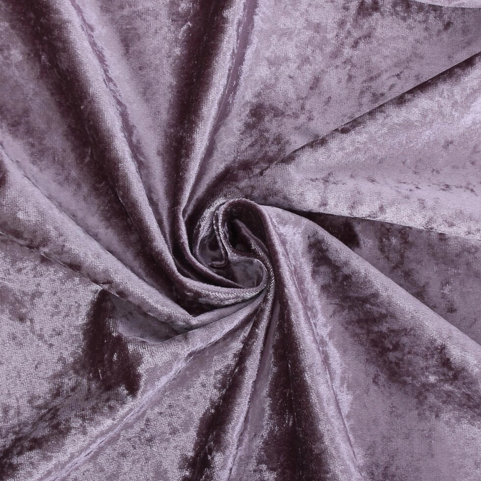 Ткань 1 п/м «Тюдор», велюр, 280 см, цвет сиреневый от компании ИП Фомичев - фото 1