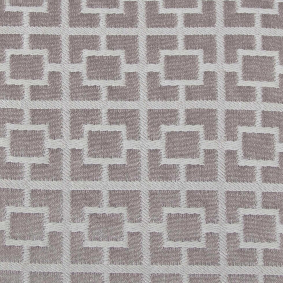 Ткань жаккард «Квадраты» 300 см цвет серый от компании ИП Фомичев - фото 1