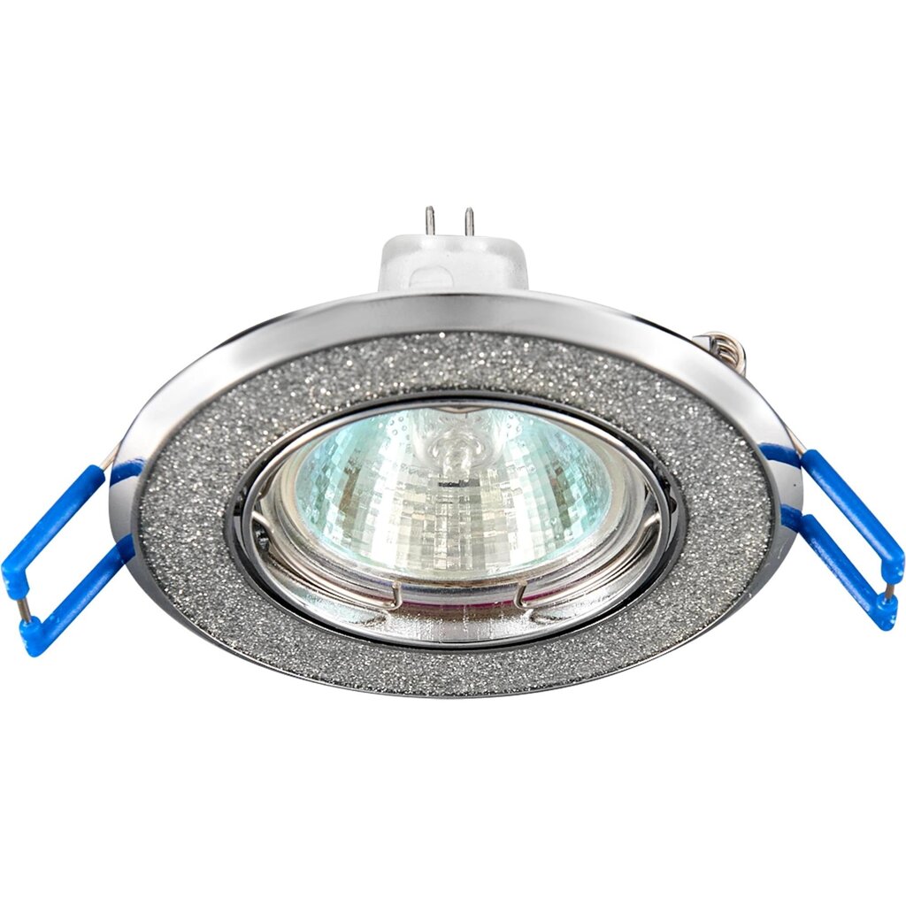 Точечный светильник Elektrostandard 611 MR16 GU5.3 2 м2, цвет серебряный хром от компании ИП Фомичев - фото 1