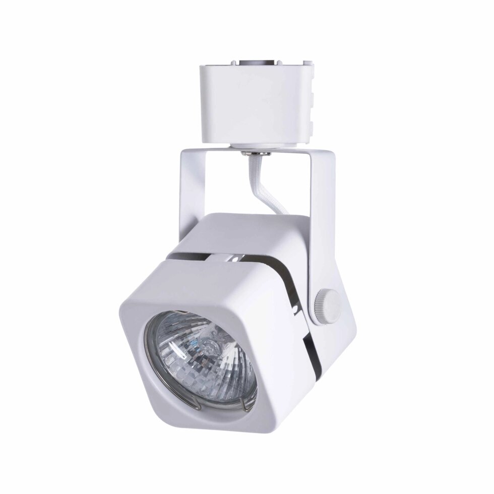 Трековый светильник «Misam» со сменной лампой GU10 50 Вт, цвет белый от компании ИП Фомичев - фото 1