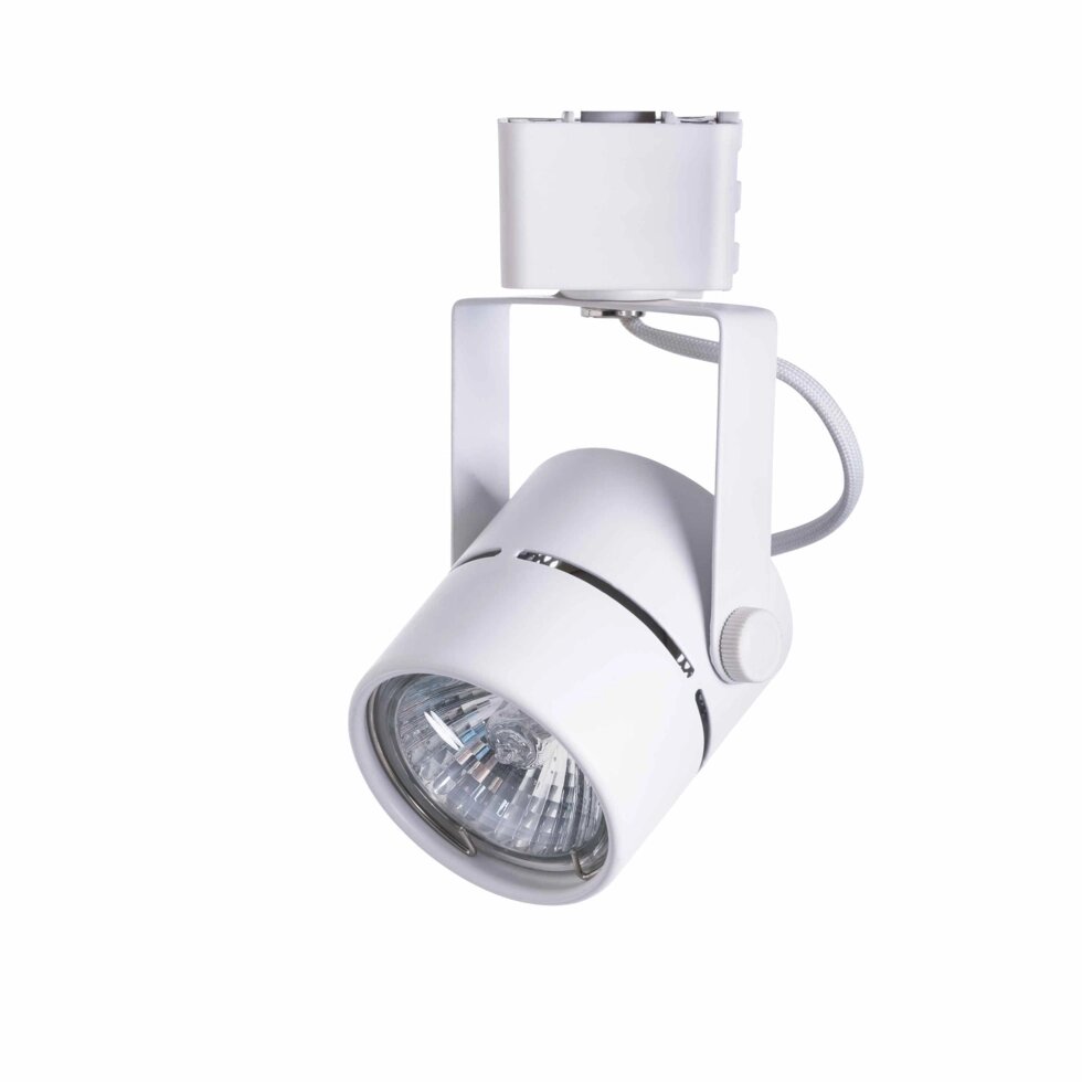 Трековый светильник «Mizar» со сменной лампой GU10 50 Вт, цвет белый от компании ИП Фомичев - фото 1