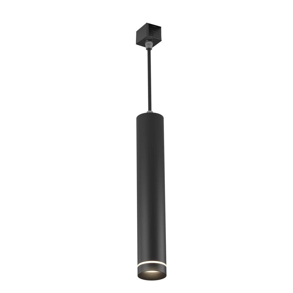 Трековый светильник светодиодный Fly 9 Вт однофазный цвет черный от компании ИП Фомичев - фото 1