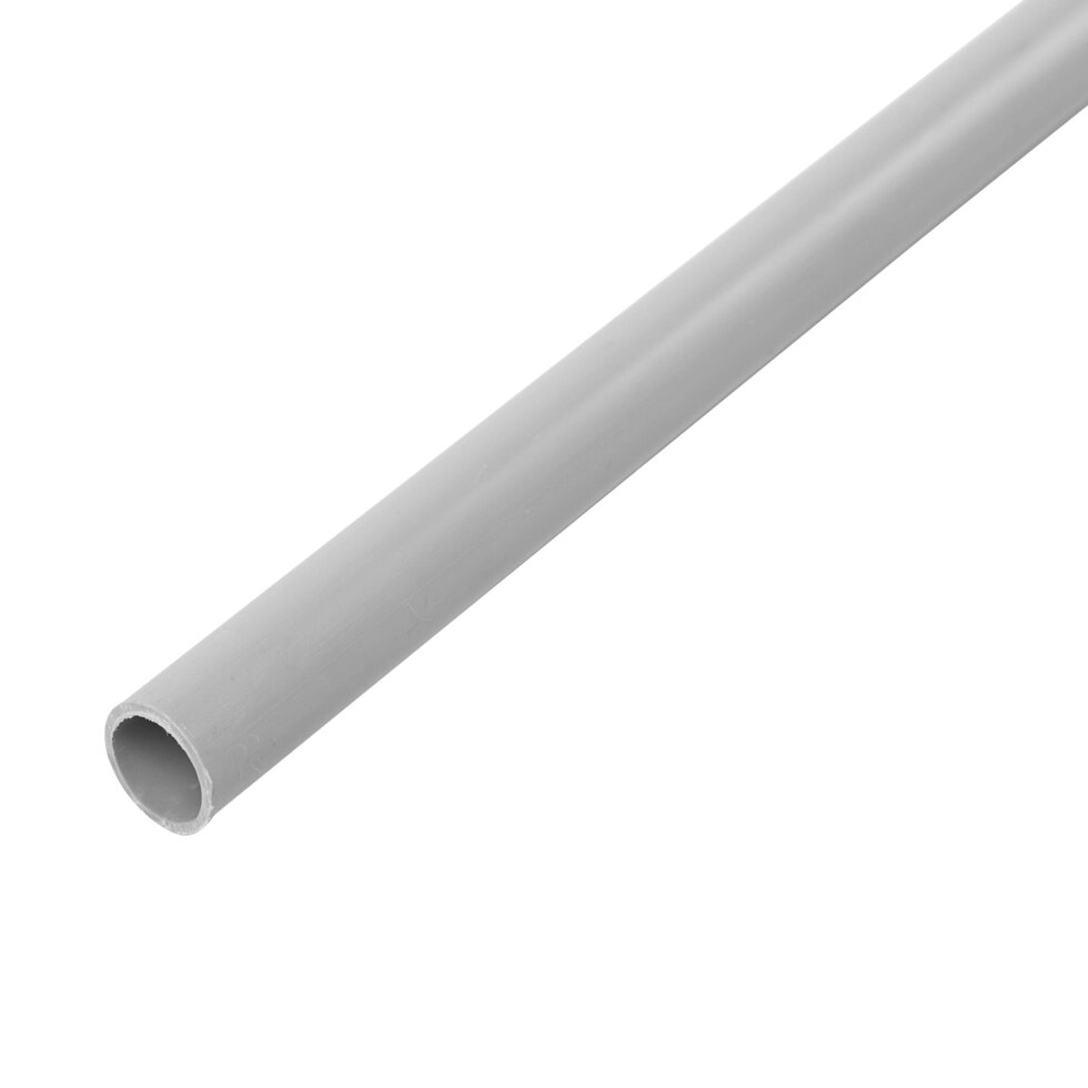 Труба для кабеля Экопласт ПВХ D16 мм 2 м цвет белый от компании ИП Фомичев - фото 1