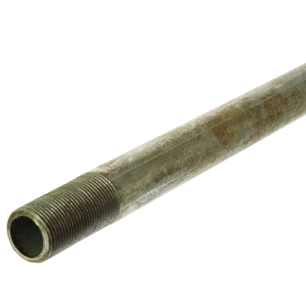 Труба с наружной резьбой d 20 мм L 2 м оцинкованная сталь от компании ИП Фомичев - фото 1