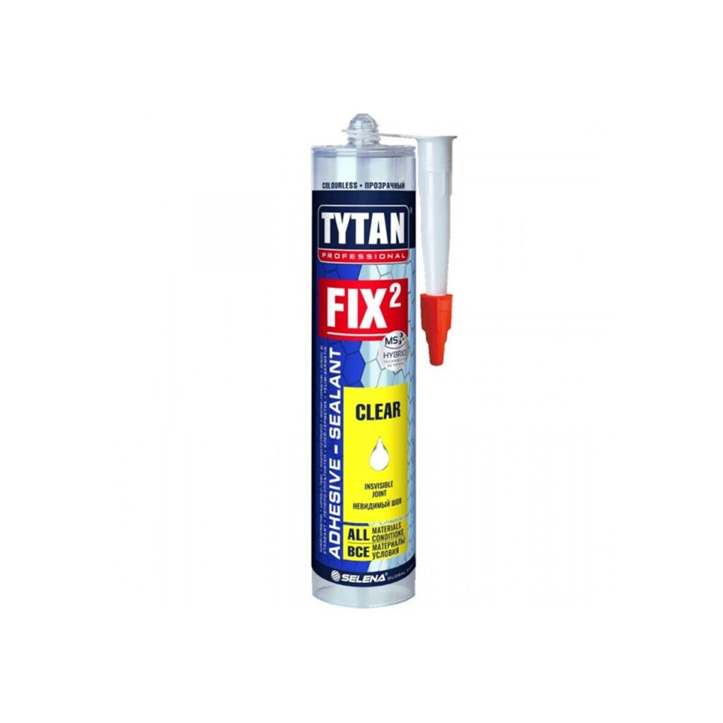 TYTAN клей монтажный Fix? CLEAR, бесцветный, 290 мл (П) от компании ИП Фомичев - фото 1