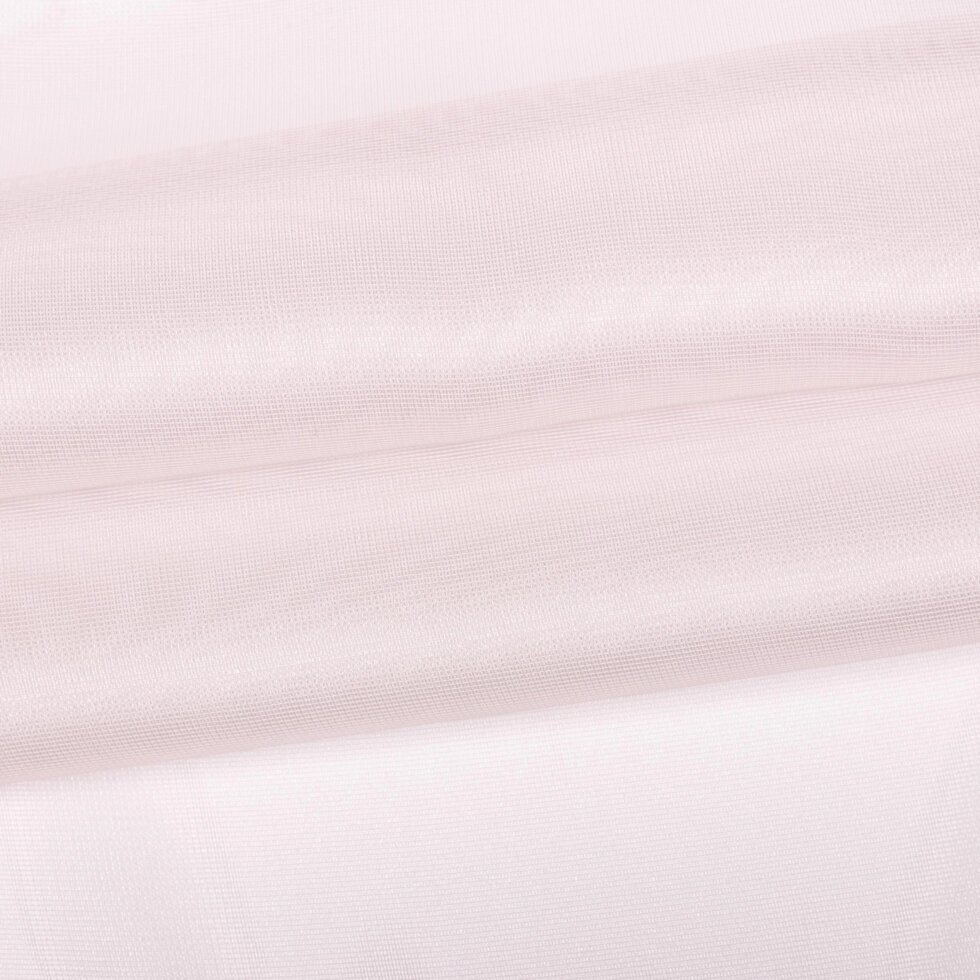 Тюль 1 м/п Лея сетка 300 см цвет розовый от компании ИП Фомичев - фото 1
