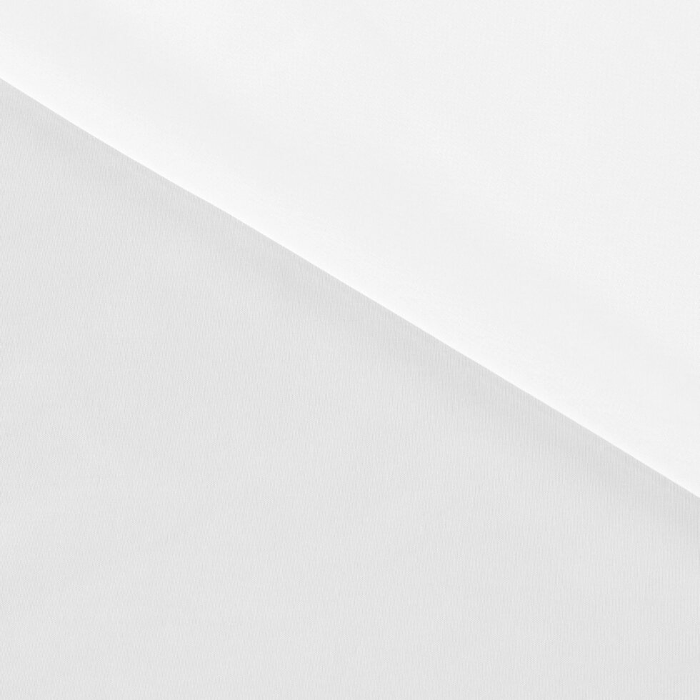 Тюль 1 м/п Однотонный микровуаль 300 см цвет белый от компании ИП Фомичев - фото 1