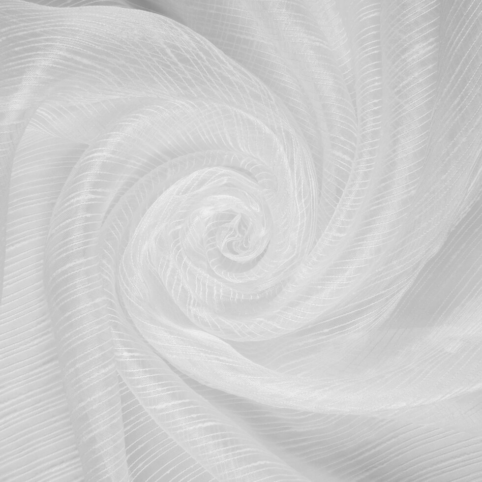 Тюль «Дождик» 1 п/м 280 см органза цвет белый от компании ИП Фомичев - фото 1