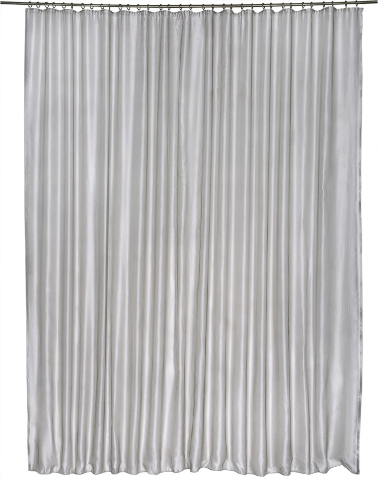 Тюль на ленте 300х280 см микровуаль цвет серебристый от компании ИП Фомичев - фото 1