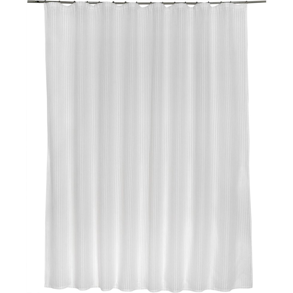 Тюль на ленте Elena, 300x280 см, полоски, цвет белый от компании ИП Фомичев - фото 1