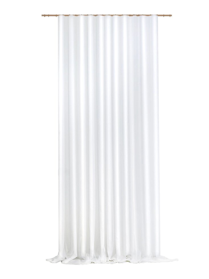 Тюль на ленте «Лион» 300x320 см цвет белый от компании ИП Фомичев - фото 1