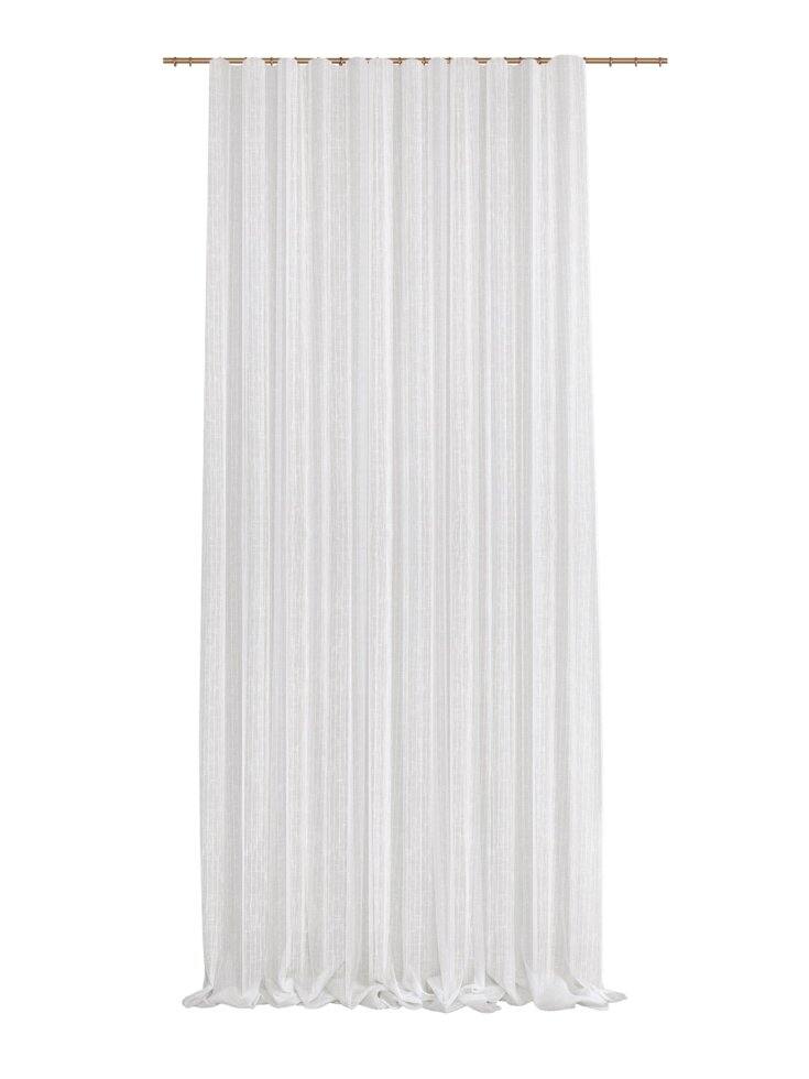 Тюль на ленте «Рио» 300x305 см цвет белый от компании ИП Фомичев - фото 1