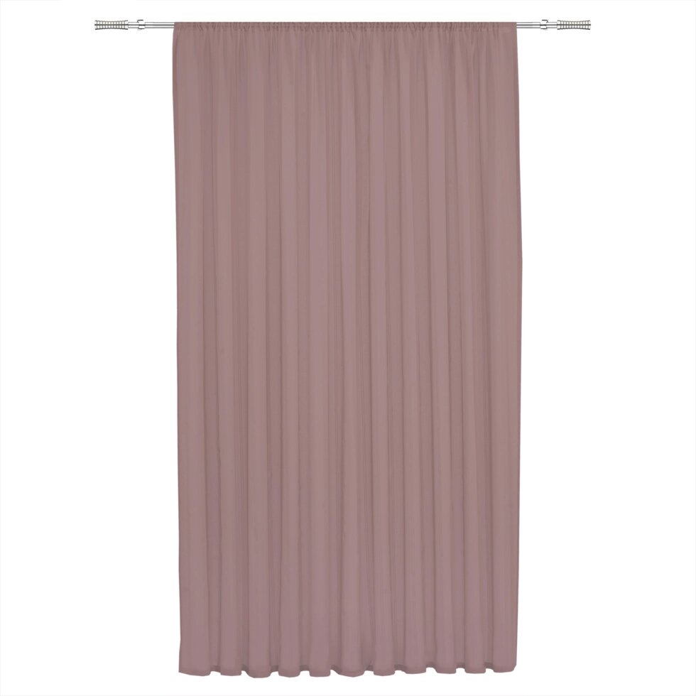 Тюль «Softy» на ленте 300х260 см античный розовый от компании ИП Фомичев - фото 1