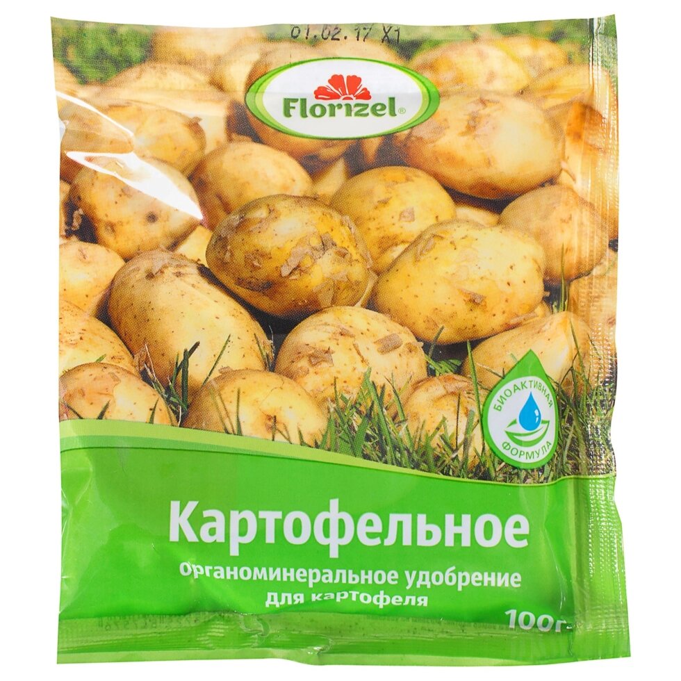 Удобрение Florizel ОМУ для картофеля 0.1 кг от компании ИП Фомичев - фото 1