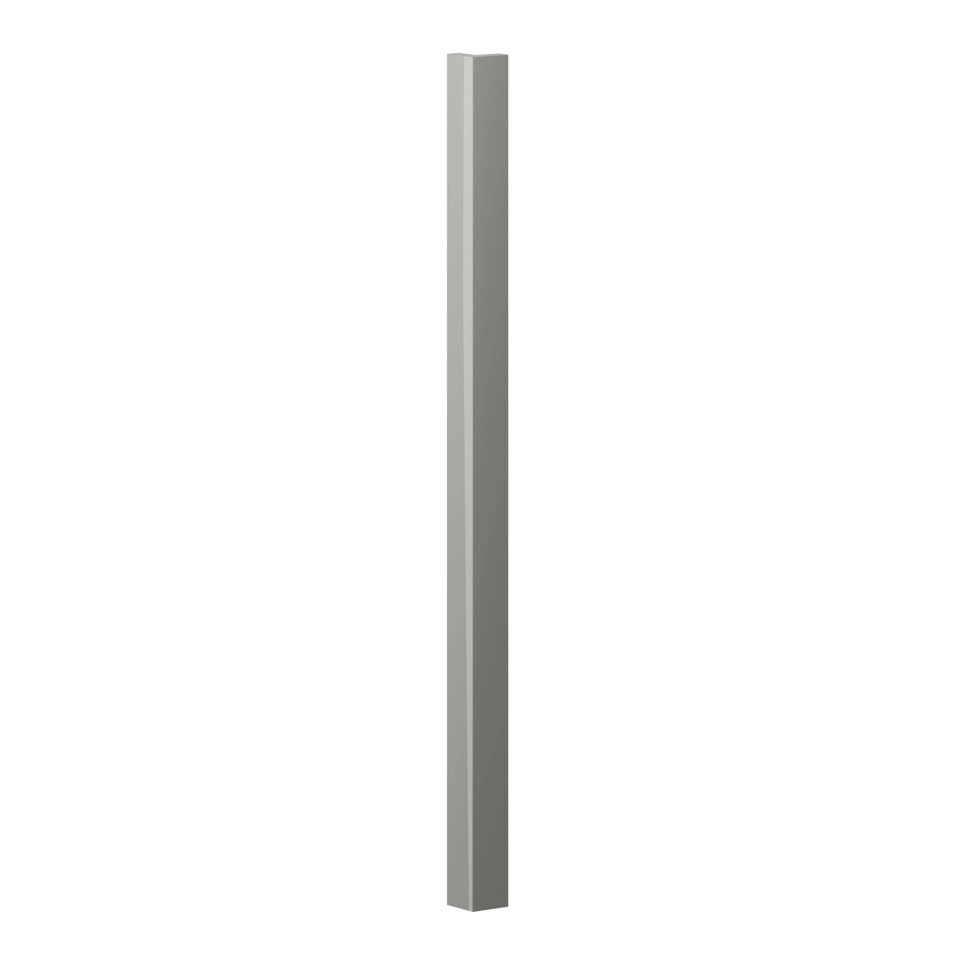 Угол для каркаса шкафа Delinia ID Аша грей 77x4 см, ЛДСП, цвет светло-серый от компании ИП Фомичев - фото 1