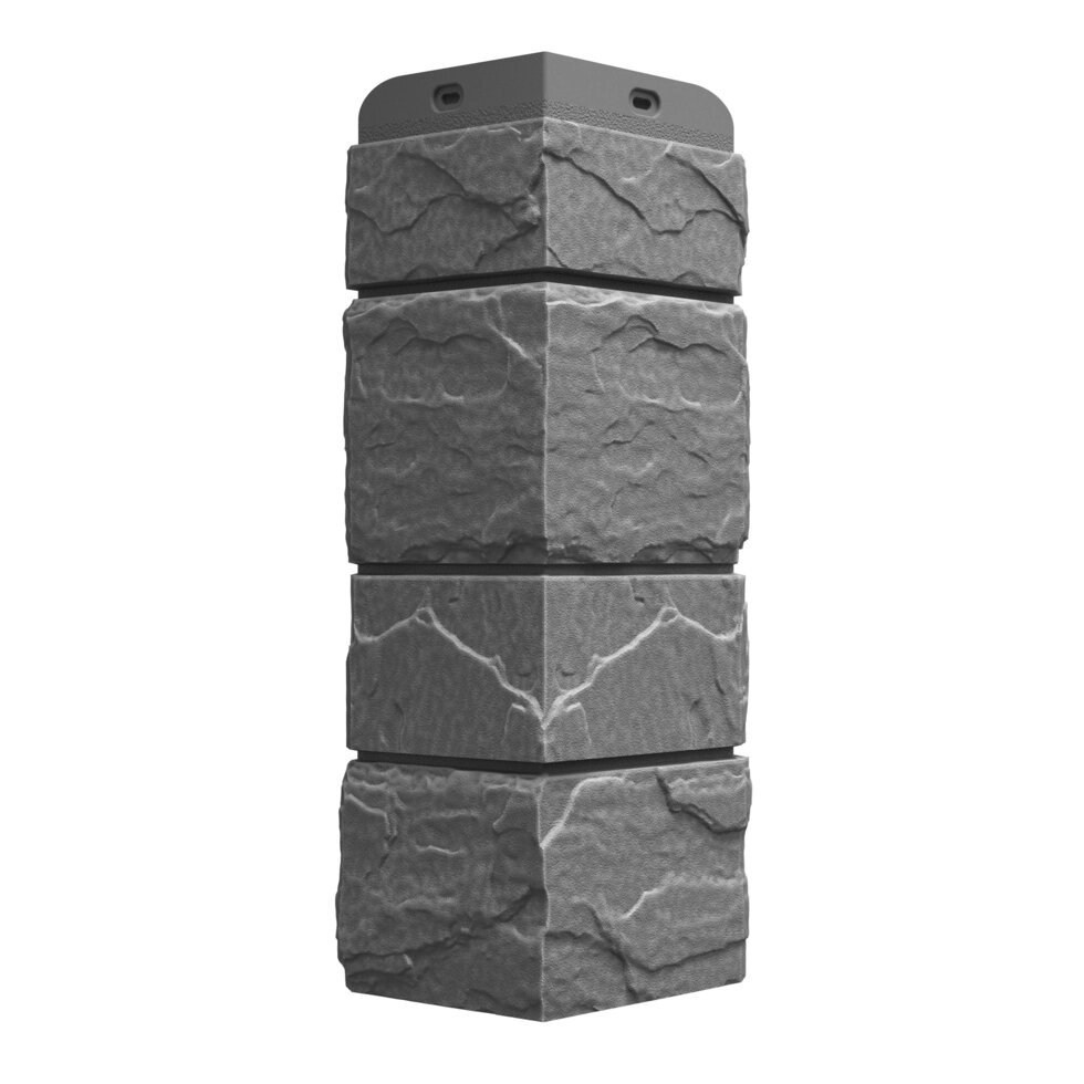 Угол наружный Dacha Камень крупный цвет серый от компании ИП Фомичев - фото 1