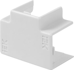 Угол Т-образный для кабель-канала IEK КМТ 16/16 мм цвет белый 4 шт.