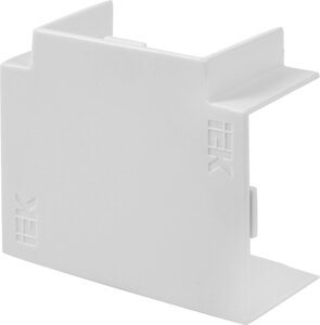 Угол Т-образный для кабель-канала IEK КМТ 40/25 мм цвет белый 4 шт.