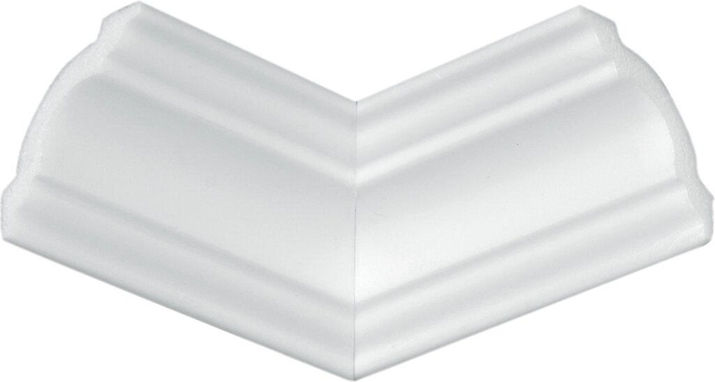 Уголок для плинтуса полистирол Format 61E белый 250 мм, 4 шт. от компании ИП Фомичев - фото 1
