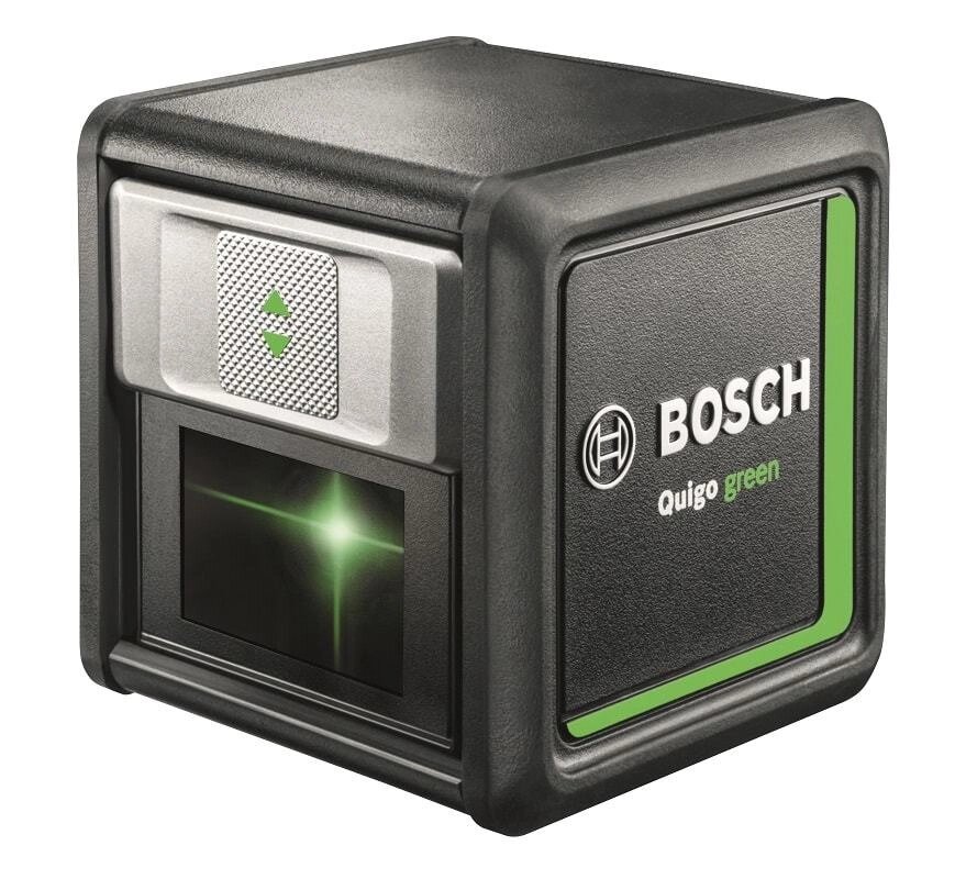 Уровень лазерный Bosch Quigo Green Set с дальностью до 12 м от компании ИП Фомичев - фото 1