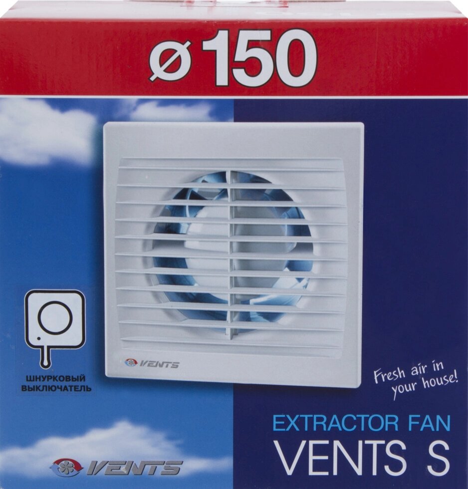 Вентилятор осевой Вентс 150 СВ D150 мм 24 Вт от компании ИП Фомичев - фото 1