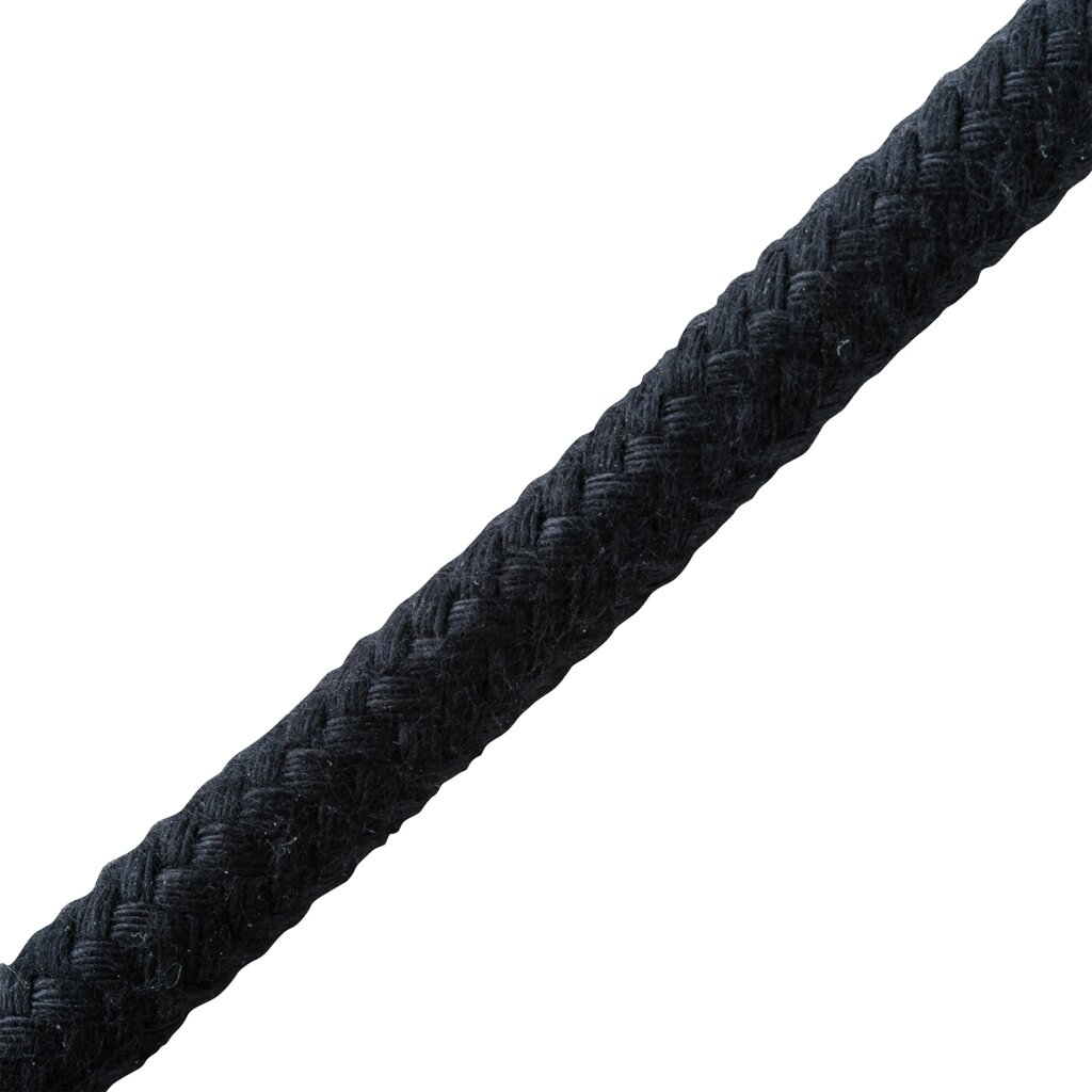 Веревка  8 мм 10 м полипропиленовая, цвет черный STANDERS от компании ИП Фомичев - фото 1