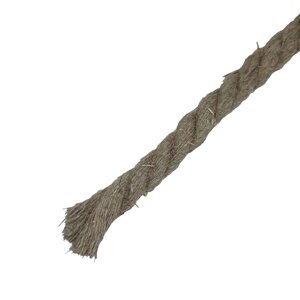 Веревка льняная Сибшнур 14 мм цвет коричневый, 20 м/уп.