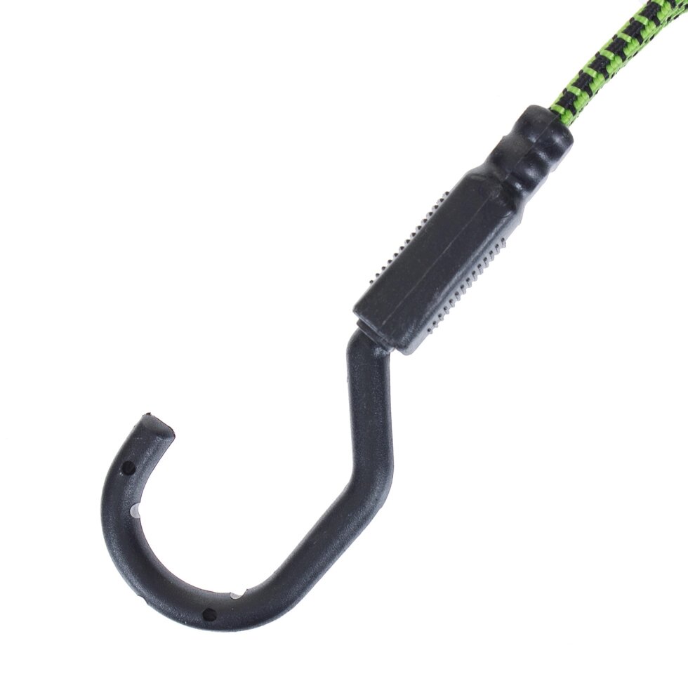 Веревка Standers 18 мм 0.6 м, каучук/полипропилен, цвет зелёно-чёрный, 2 шт. от компании ИП Фомичев - фото 1