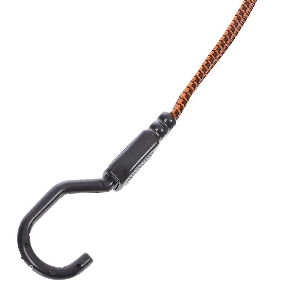 Веревка Standers 18 мм 08 м, каучук/полипропилен, цвет оранжево-чёрный, 2 шт. от компании ИП Фомичев - фото 1