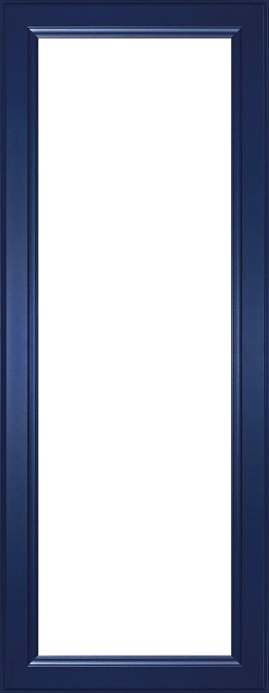 Витрина для шкафа Delinia ID  «Реш» 40х102.4 см, МДФ, цвет синий от компании ИП Фомичев - фото 1