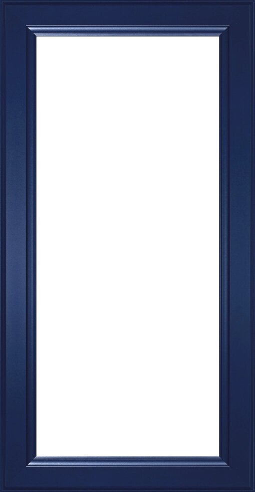 Витрина для шкафа Delinia ID «Реш» 40х76.8 см, МДФ, цвет синий от компании ИП Фомичев - фото 1