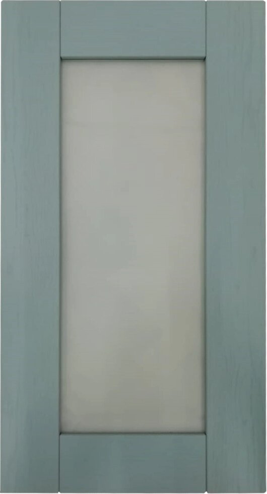 Витрина для шкафа Delinia ID Томари 40х76.8 см, МДФ, цвет голубой от компании ИП Фомичев - фото 1
