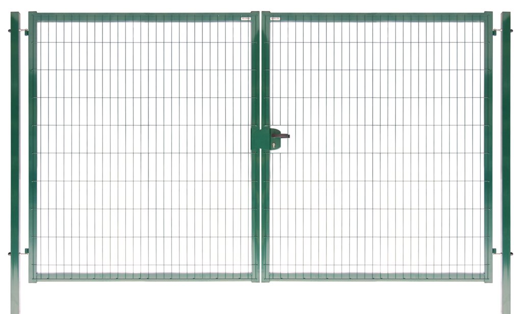 Ворота Grand Line,  RAL6005 «Medium» 1.73х3.5 м цвет зелёный от компании ИП Фомичев - фото 1