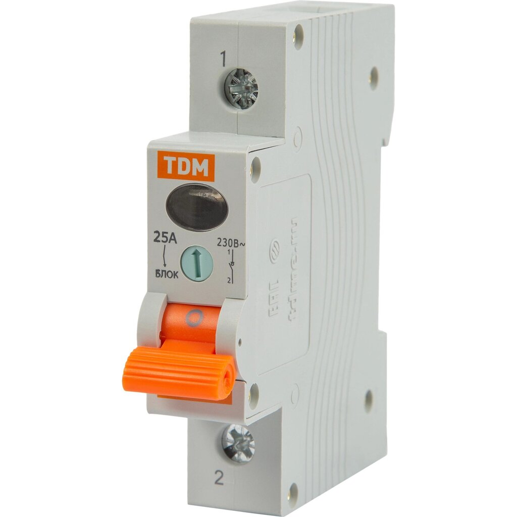Выключатель нагрузки TDM Electric ВН-32 1P 25 А от компании ИП Фомичев - фото 1