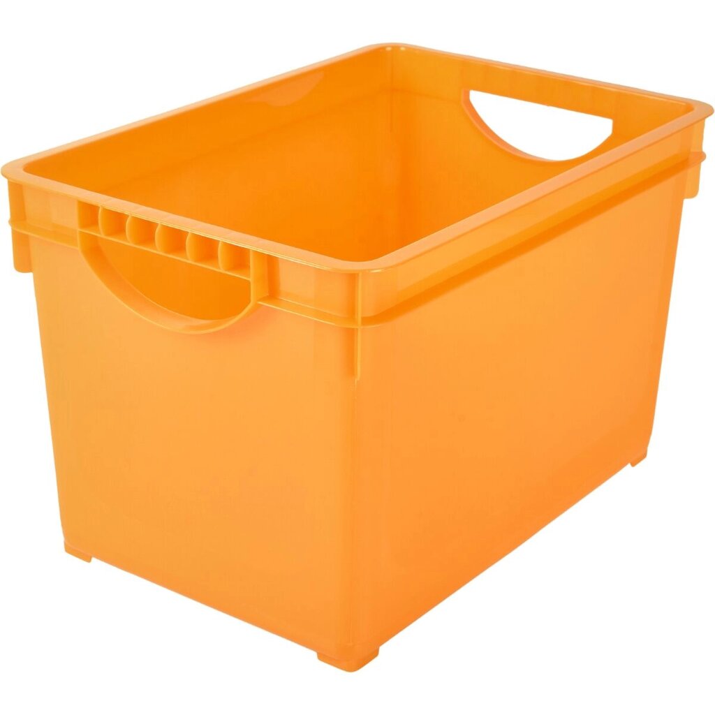 Ящик для хранения Пластик Репаблик 19л без крышки Оранжевый BQ1006ОР от компании ИП Фомичев - фото 1