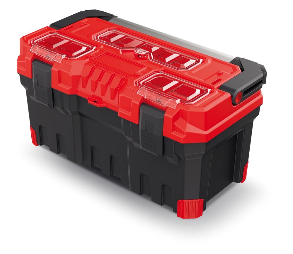 Ящик для инструментов TITAN PLUS красный KTIPA5530-3020 от компании ИП Фомичев - фото 1
