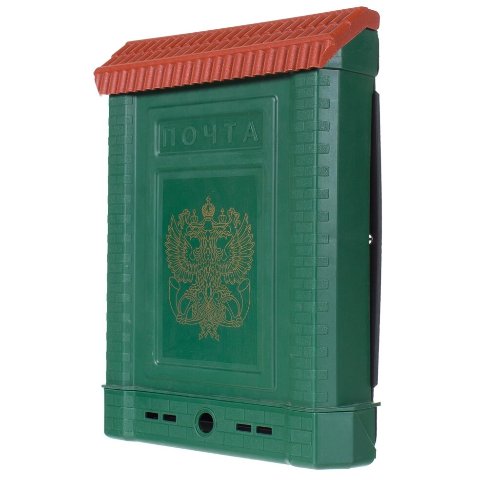 Ящик почтовый «Премиум» внутренний, цвет зелёный от компании ИП Фомичев - фото 1