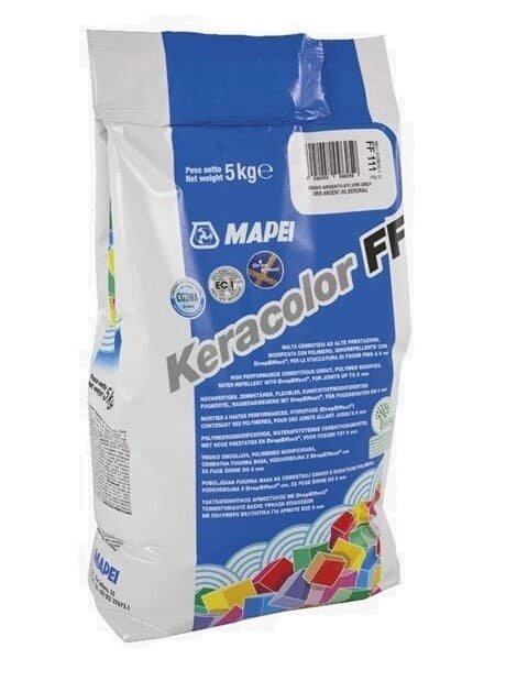 Затирка для швов MAPEI KERACOLOR FF 130 (2кг) жасмин 5N13002A от компании ИП Фомичев - фото 1