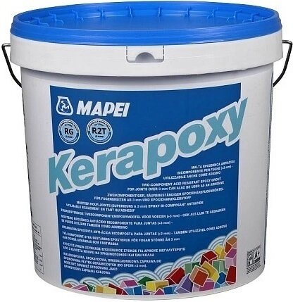 Затирка эпоксидная Mapei Kerapoxy 110 цвет светло-серый Манхеттен 2 кг от компании ИП Фомичев - фото 1