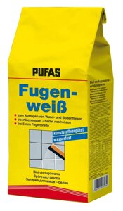 Затирка PUFAS для швов между плитками Fugenweib 4х5кг