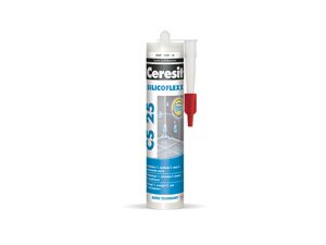 Затирка силиконовая Ceresit CS 25 280 мл цвет карамель