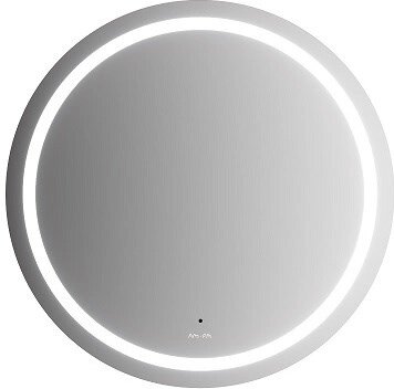 Зеркало AM. PM универсальное с контурной LED-подсветкой, ИК- сенсором, круглое, 65см M85AMOX0651WG от компании ИП Фомичев - фото 1