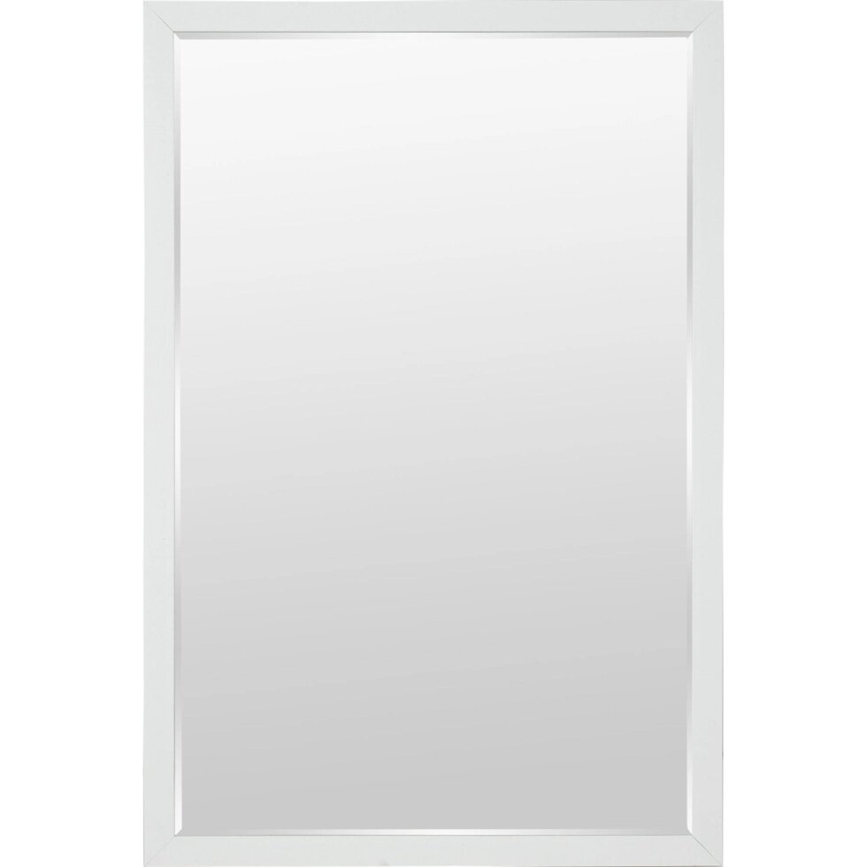 Зеркало без полки 60 см цвет белый от компании ИП Фомичев - фото 1