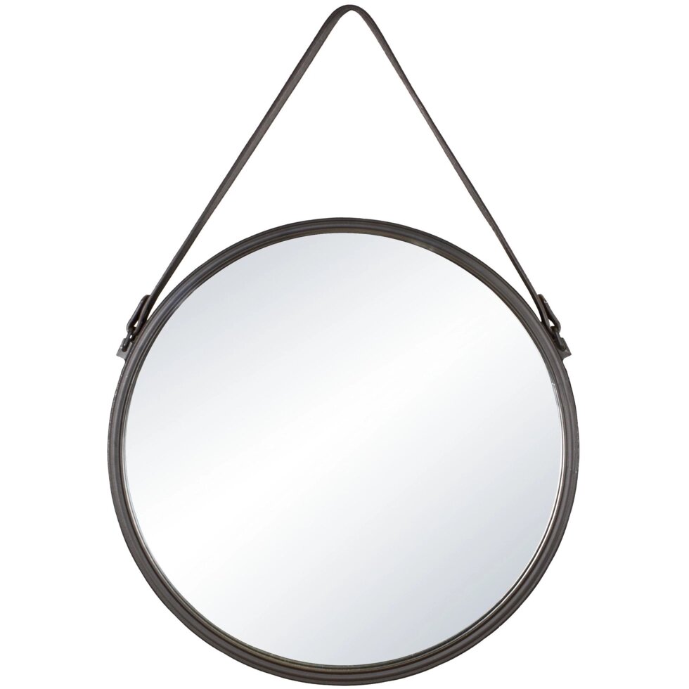 Зеркало декоративное Inspire Barbier, круг, 55 см, цвет чёрный от компании ИП Фомичев - фото 1