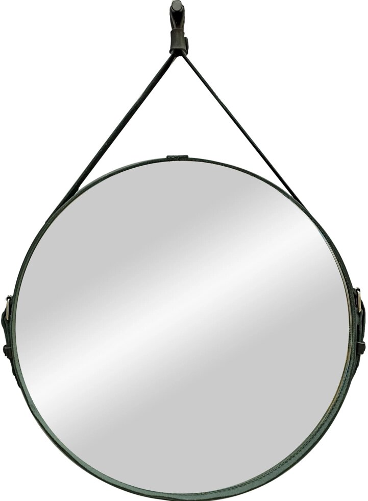 Зеркало декоративное «Миллениум блэк» на ремне, круг, o50 см от компании ИП Фомичев - фото 1